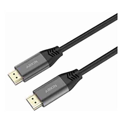 Image for ARKIN HDMI 2.1 CABLE WITH ETHERNET 8K 48GBPS 1M BLACK from OFFICE NATIONAL CANNING VALE