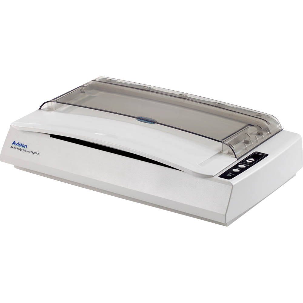 Image for AVISION FB2280E BOOKEDGE FLATBED SCANNER A4 from Aztec Office National