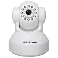 foscam fi9816p indoor hd pan tilt wireless surveillance camera white