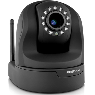 Image for FOSCAM FI9826P INDOOR HD PAN TILT WIRELESS SURVEILLANCE CAMERA BLACK from Two Bays Office National