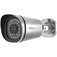 foscam fi9900ep outdoor hd wired bullet surveillance camera silver