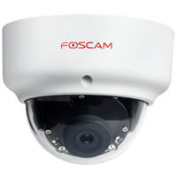 foscam fi9961ep outdoor hd vandal-proof dome surveillance camera white