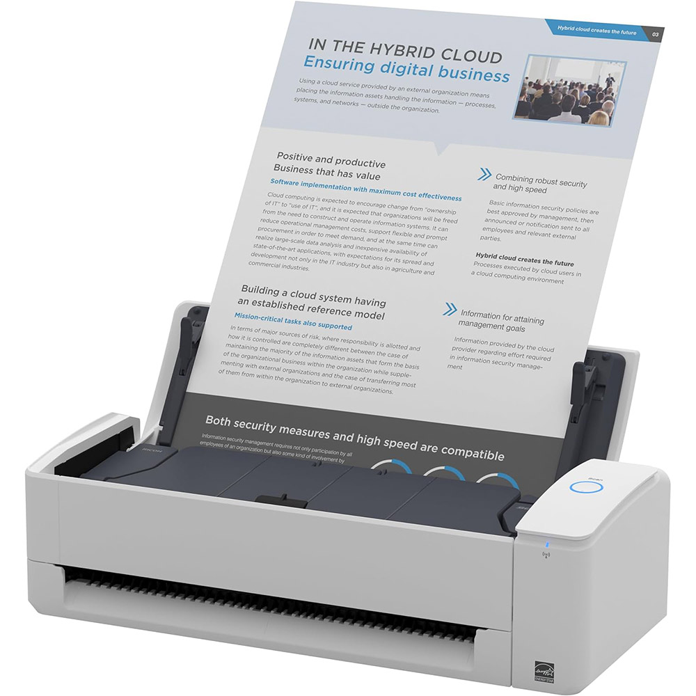 Image for FUJITSU IX1300 SCANNAP DOCUMENT SCANNER WHITE from Aatec Office National