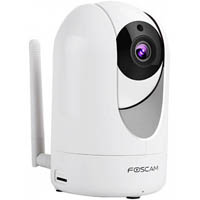 foscam r4 indoor uhd pan tilt wireless surveillance camera white