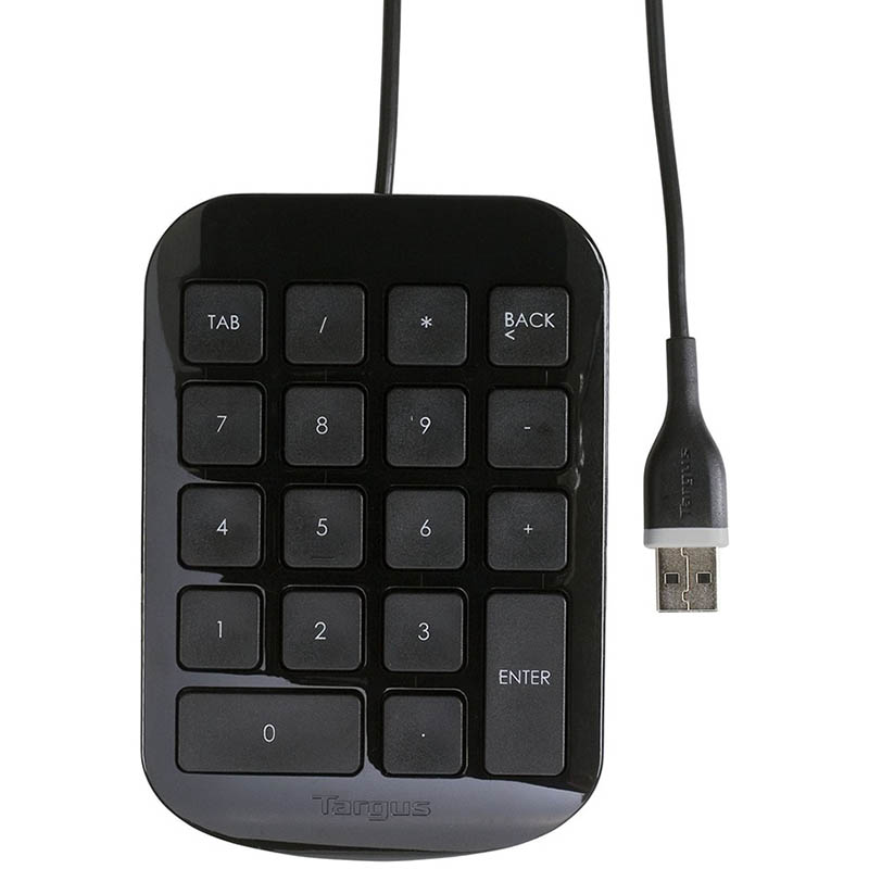 Image for TARGUS NUMERIC KEYPAD BLACK from PaperChase Office National