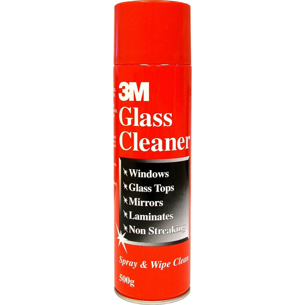 Image for 3M GLASS AND LAMINATE CLEANER AEROSOL 500G from Mackay Business Machines (MBM) Office National