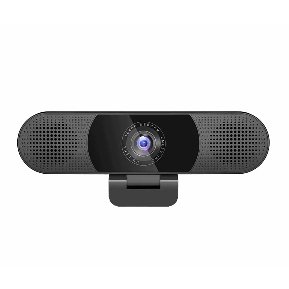 Image for EMEET C980 PRO SMART CAM WEBCAM WITH 4 MICROPHONES AND 2 SPEAKERS BLACK from Two Bays Office National