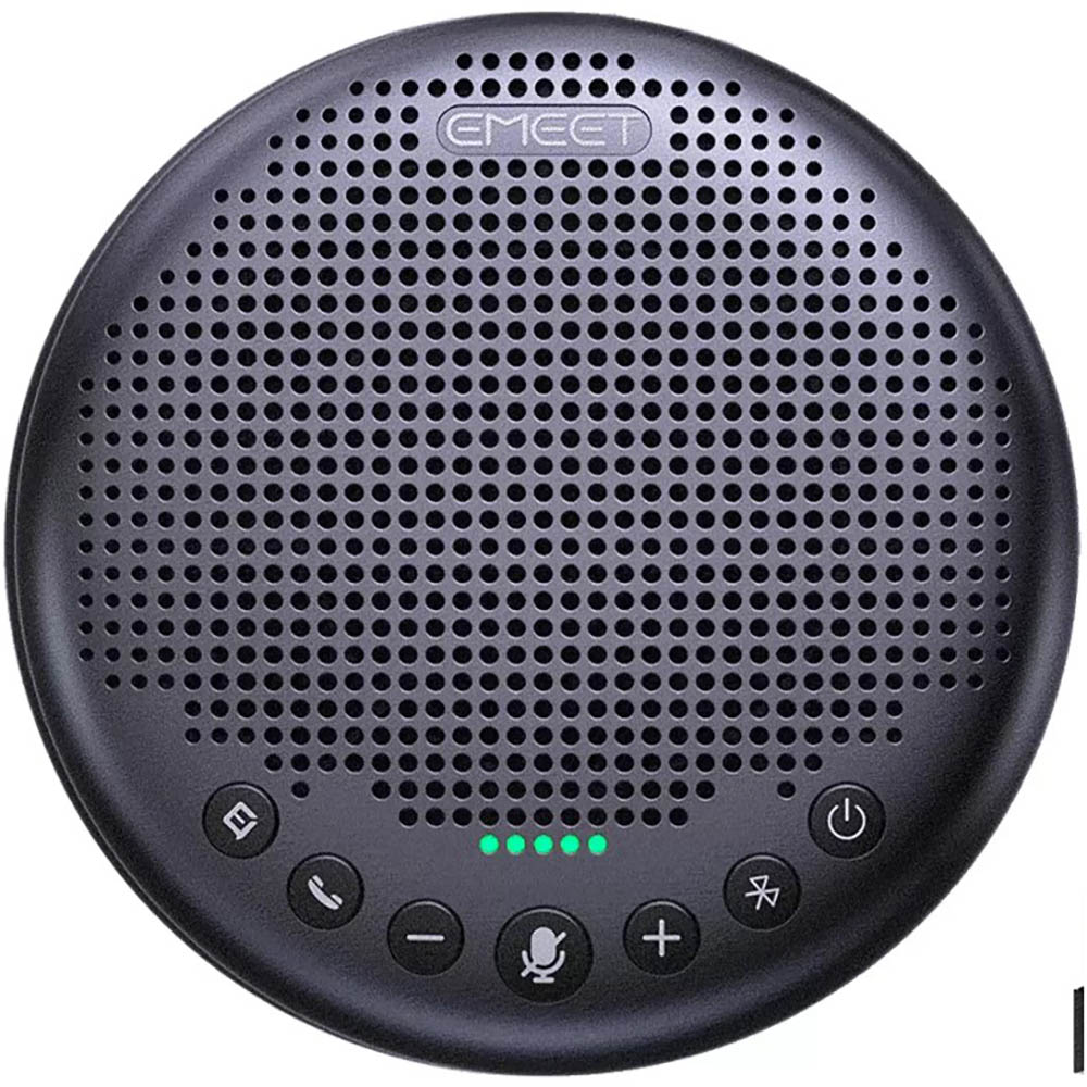 Image for EMEET OFFICECORE LUNA PLUS USB BLUETOOTH SPEAKERPHONE BLACK from Office National