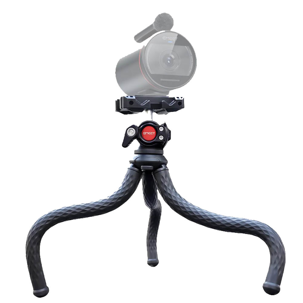 Image for EMEET MINI TRIPOD FLEXIBLE OCTOPUS BLACK from Office National