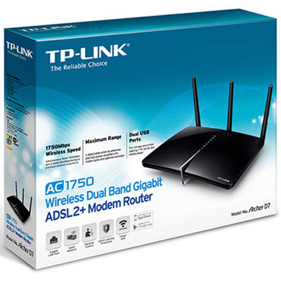 Image for TP-LINK ARCHER C7 DUAL BAND WIRELESS GIGABIT ROUTER from Two Bays Office National