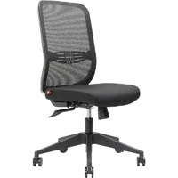 brindis task chair high mesh back nylon base black