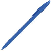 bic economy ballpoint pens medium blue box 50