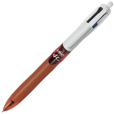 Image for BIC 4-COLOUR GRIP RETRACTABLE BALLPOINT PEN 0.7MM from Surry Office National