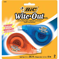 bic wite-out ez correction tape pack 2