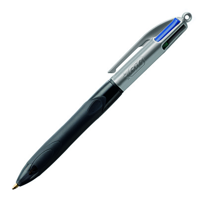Image for BIC 4-COLOUR PRO GRIP RETRACTABLE BALLPOINT PEN 1.0MM from Mackay Business Machines (MBM) Office National