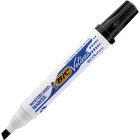 bic velleda ecolutions whiteboard marker chisel black