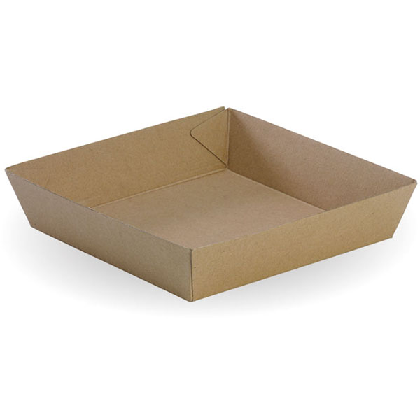 Image for BIOPAK BIOBOARD TRAY SIZE 2 BROWN PACK 120 from Office National Capalaba