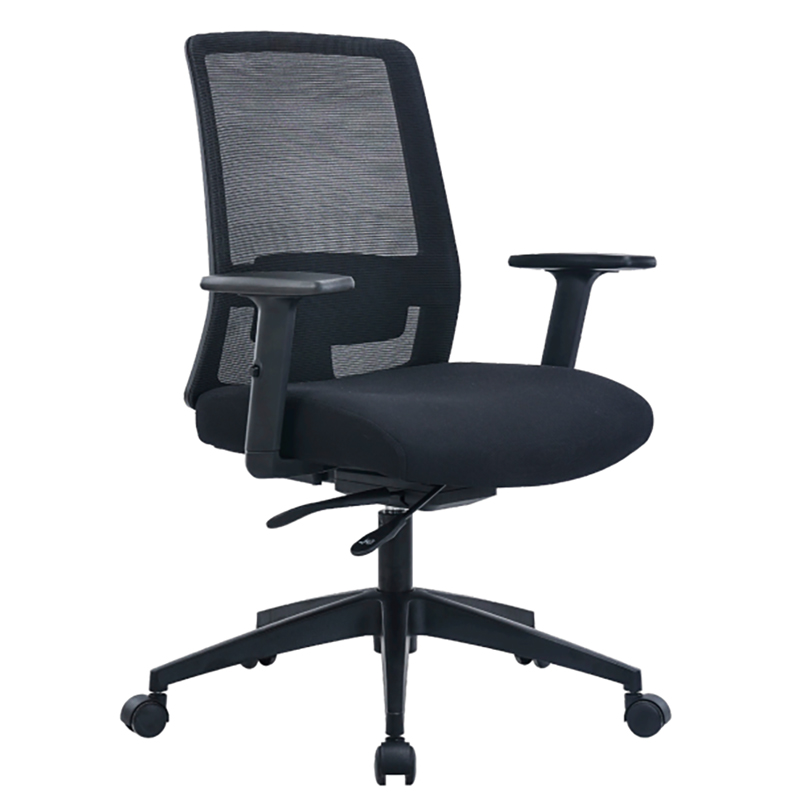 Image for MONDO ZONE ERGONOMIC CHAIR MESH BACK WITH ARMS BLACK from Aztec Office National