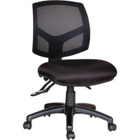 buro mondo java task chair high mesh back 3-lever black