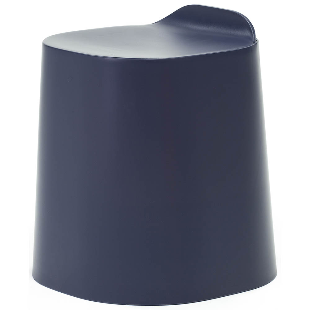 Image for BURO PEEKABOO PLASTIC STOOL NAVY BLUE from AASTAT Office National
