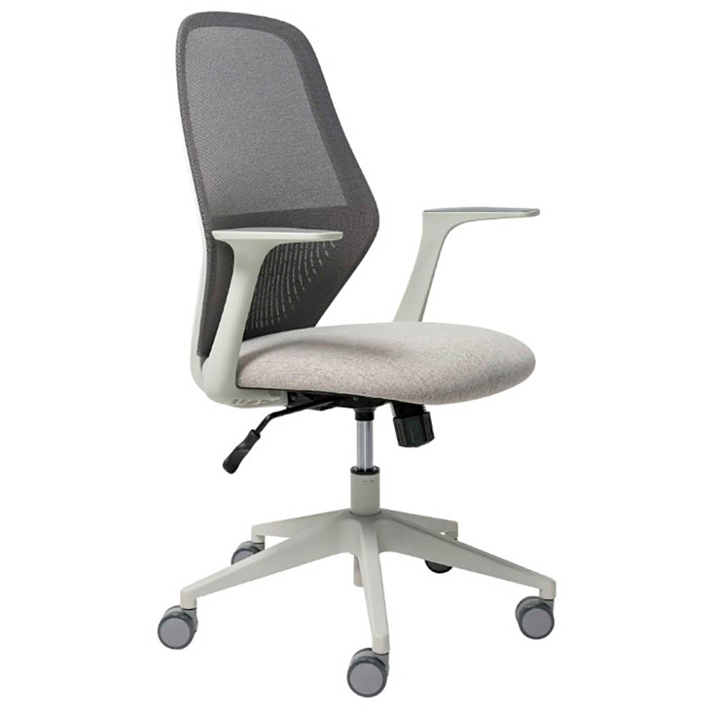 Image for MONDO SOHO ARM CHAIR LIGHT GREY from PaperChase Office National