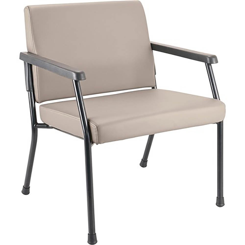Image for BURO CONCORD WAITING ROOM CHAIR PU GREY from Emerald Office Supplies Office National