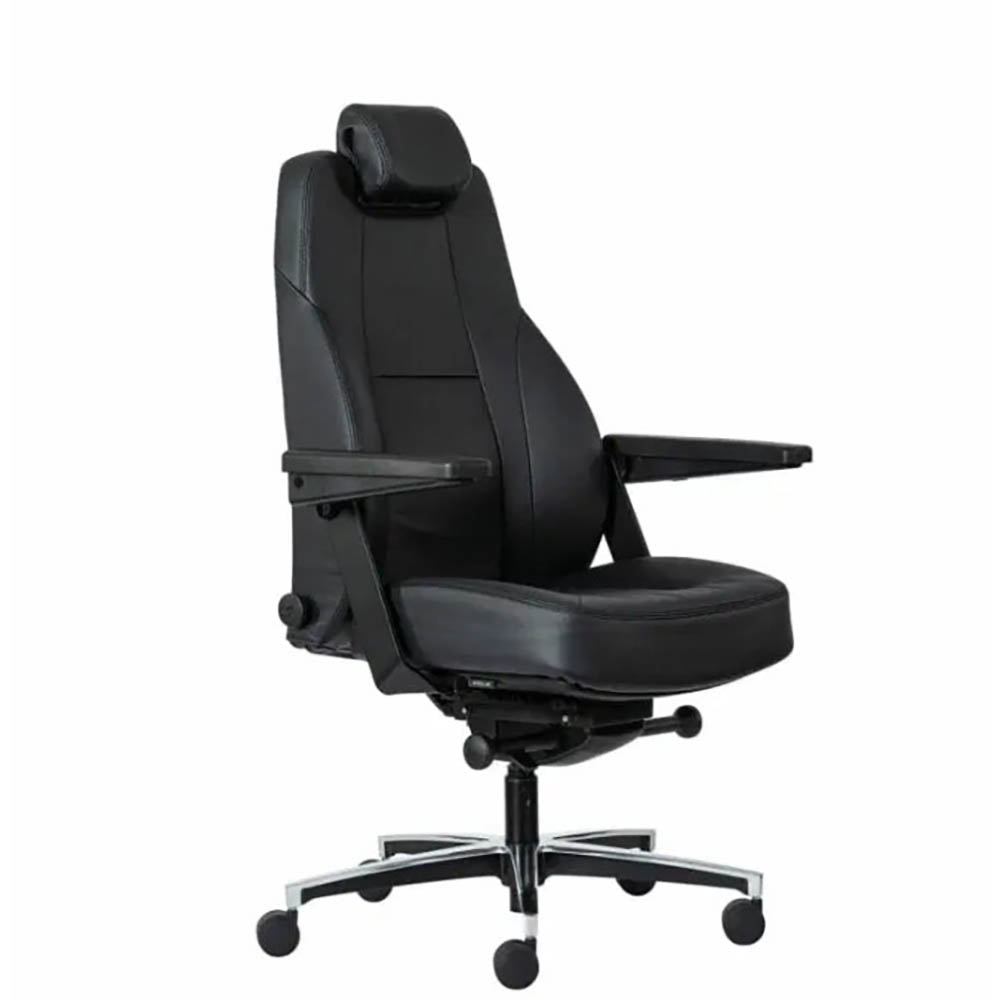 Image for BURO MAVERICK CONTROLLER CHAIR 24/7 FABRIC BLACK from Discount Office National