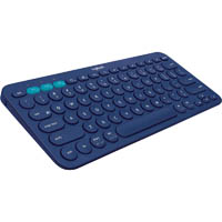 logitech k380 multi device wireless keyboard blue