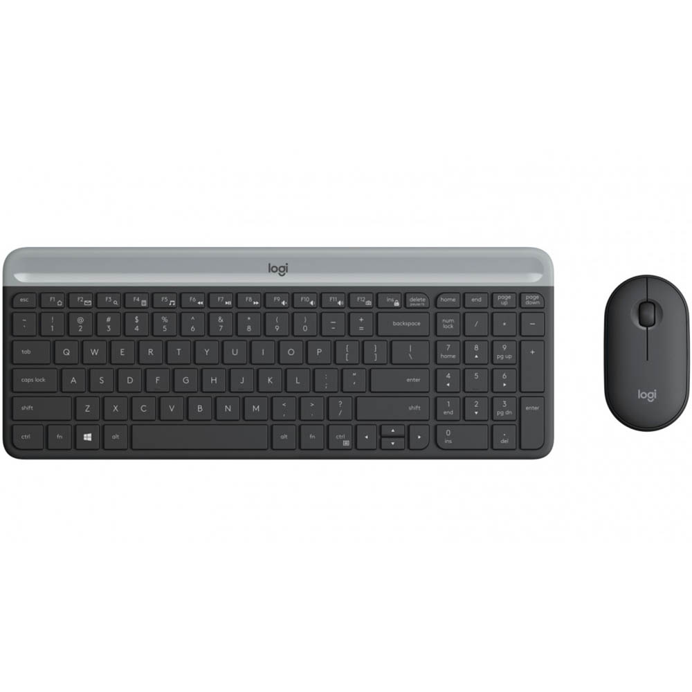 Image for LOGITECH MK470 WIRELESS KEYBOARD COMBO GRAPHITE from PaperChase Office National