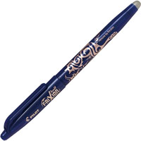pilot frixion erasable gel ink pen 1.0mm blue