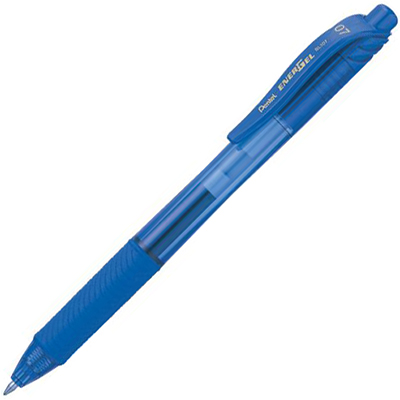 Image for PENTEL BL107 ENERGEL-X RETRACTABLE GEL INK PEN 0.7MM BLUE from Connelly's Office National
