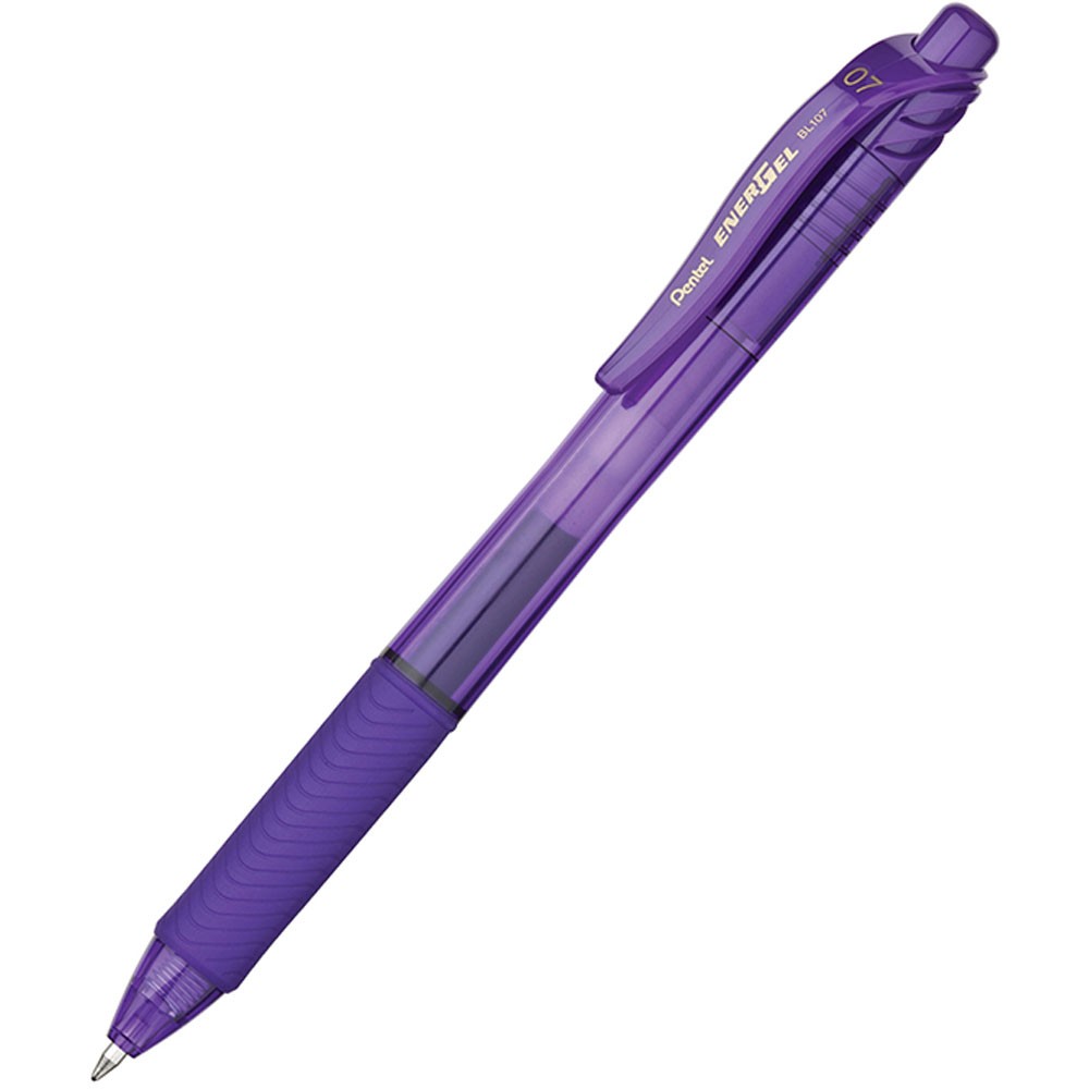 Image for PENTEL BL107 ENERGEL-X RETRACTABLE GEL INK PEN 0.7MM VIOLET from Office National ONE Solution Business Supplies