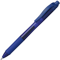 pentel bl110 energel-x retractable gel ink pen 1.0mm blue