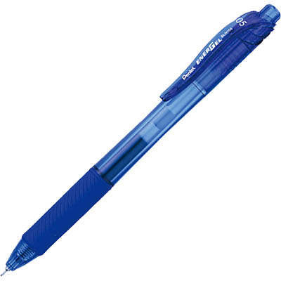 Image for PENTEL BLN105 ENERGEL-X RETRACTABLE GEL INK PEN FINE 0.5MM BLUE from Office National