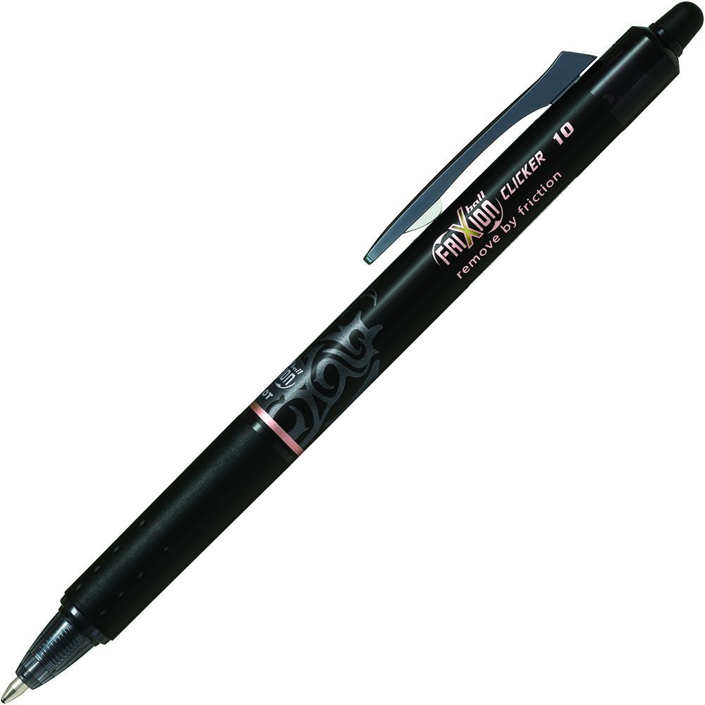 Image for PILOT FRIXION CLICKER RETRACTABLE ERASABLE GEL INK PEN 1.0MM BLACK from Office National