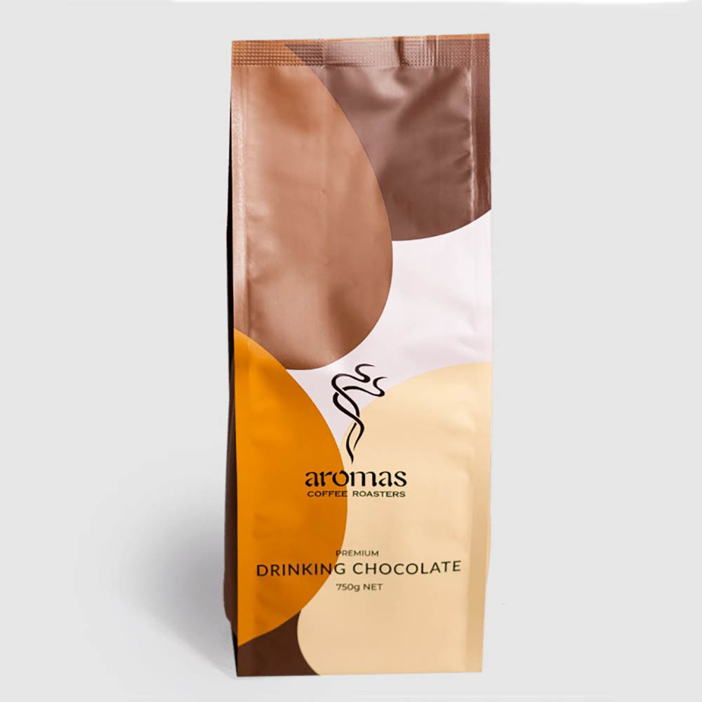 Image for AROMAS COFFEE ROASTERS DRINKING CHOCOLATE PREMIUM 750G from Complete Stationery Office National (Devonport & Burnie)