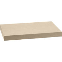 biopak bioboard catering tray lid medium brown pack 100