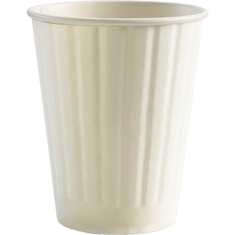 Image for BIOPAK BIOCUP DOUBLE WALL CUP 390ML WHITE PACK 40 from Surry Office National