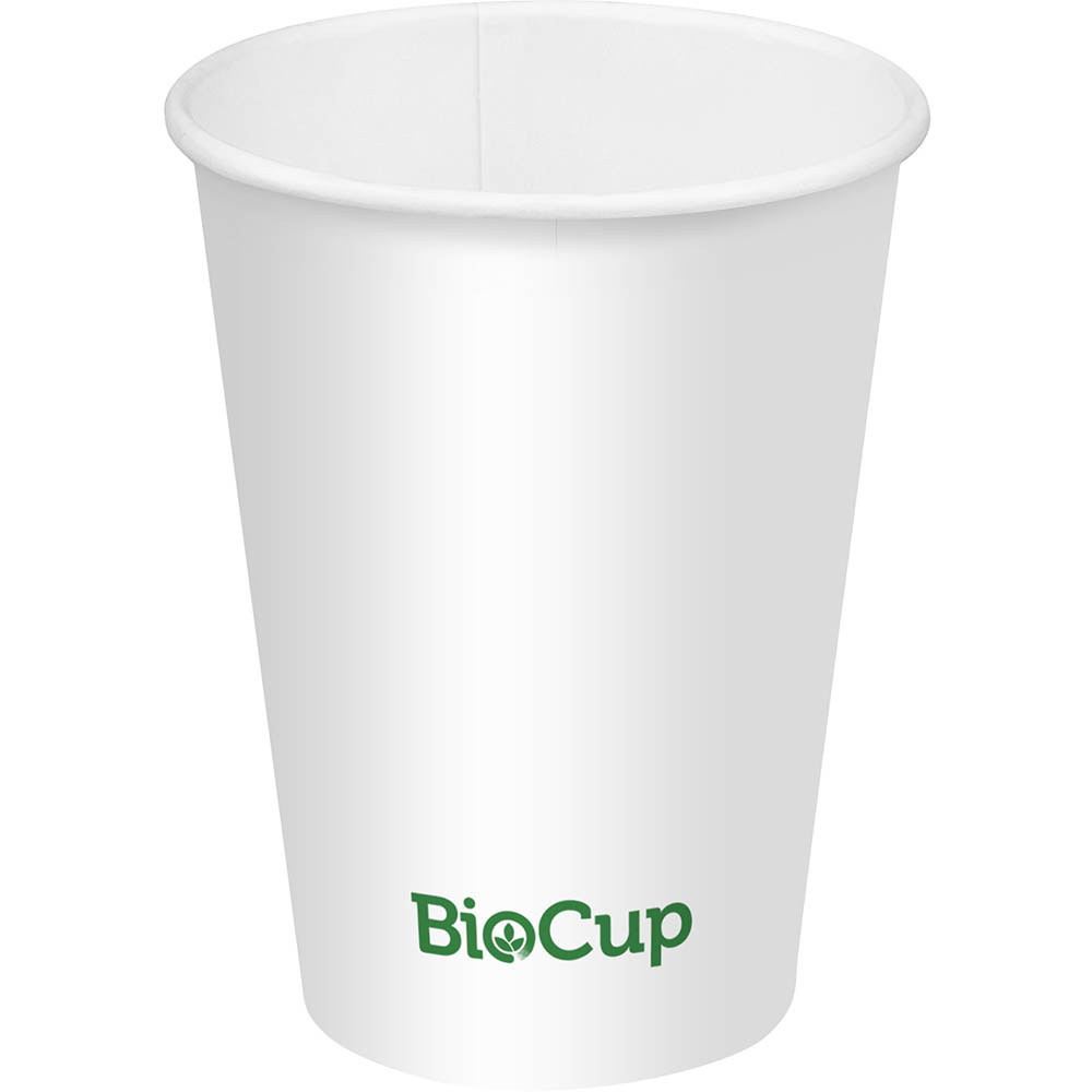 Image for BIOPAK BIOCUP COLD PAPER CUP 200ML WHITE PACK 50 from Office National Capalaba