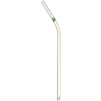 biopak biostraw bendy straw 6mm white pack 250