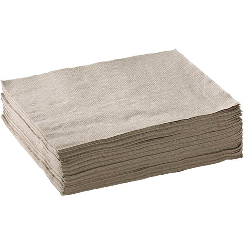 Image for BIOPAK BIONAPKINS NAPKIN 1-PLY 1/4 FOLD NATURAL PACK 500 from Office National Hobart