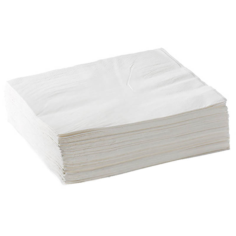 Image for BIOPAK BIONAPKINS NAPKIN 2-PLY 1/4 FOLD WHITE PACK 100 from Aztec Office National Melbourne