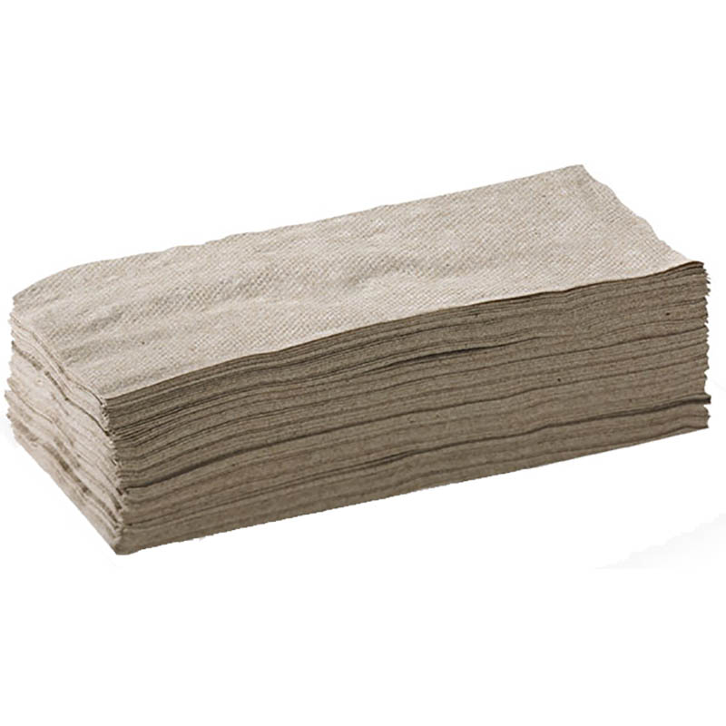 Image for BIOPAK BIONAPKINS NAPKIN 1-PLY 1/8 FOLD NATURAL PACK 500 from Office National Hobart