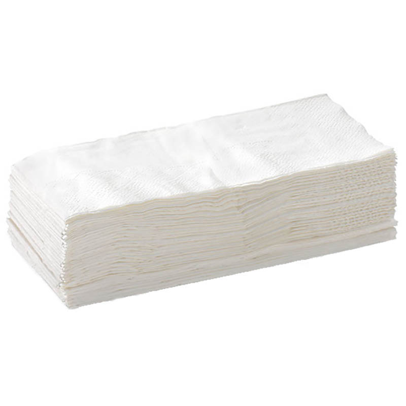 Image for BIOPAK BIONAPKINS NAPKIN 1-PLY 1/8 FOLD WHITE PACK 500 from Office National Capalaba