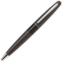 pilot mr1 ballpoint pen medium black ink black barrel