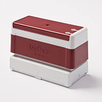 brother stampcreator stamp 40 x 90mm red