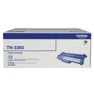 Image for BROTHER TN3360 TONER CARTRIDGE BLACK from Paul John Office National