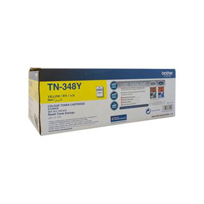 Image for BROTHER TN348Y TONER CARTRIDGE HIGH YIELD YELLOW from Complete Stationery Office National (Devonport & Burnie)