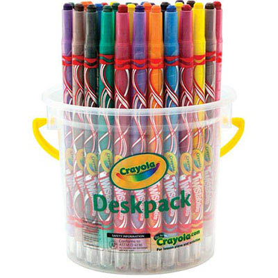 Image for CRAYOLA TWISTABLES CRAYONS ASSORTED CLASSPACK 32 from Office National Hobart