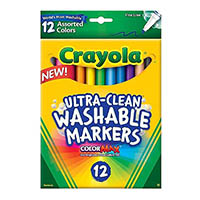 crayola ultra fine point markers assorted pack of 12